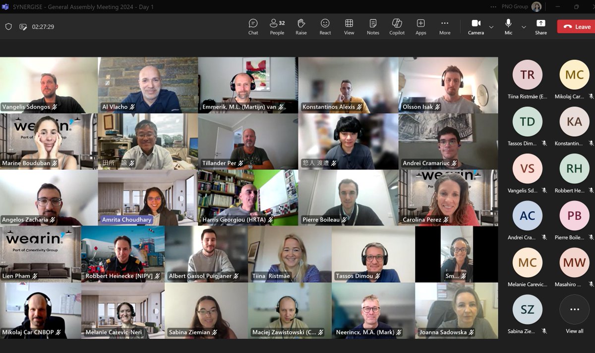 📢 Exciting news from the <a href="/SYNERGISE_EU/">SYNERGISE</a> project! 
We’re holding our first General Assembly with the entire consortium! 🎉 Diving into key updates and engaging in stimulating discussions with big smiles!

#crisis #searchrescue #urban #incidentmanagement #disaster