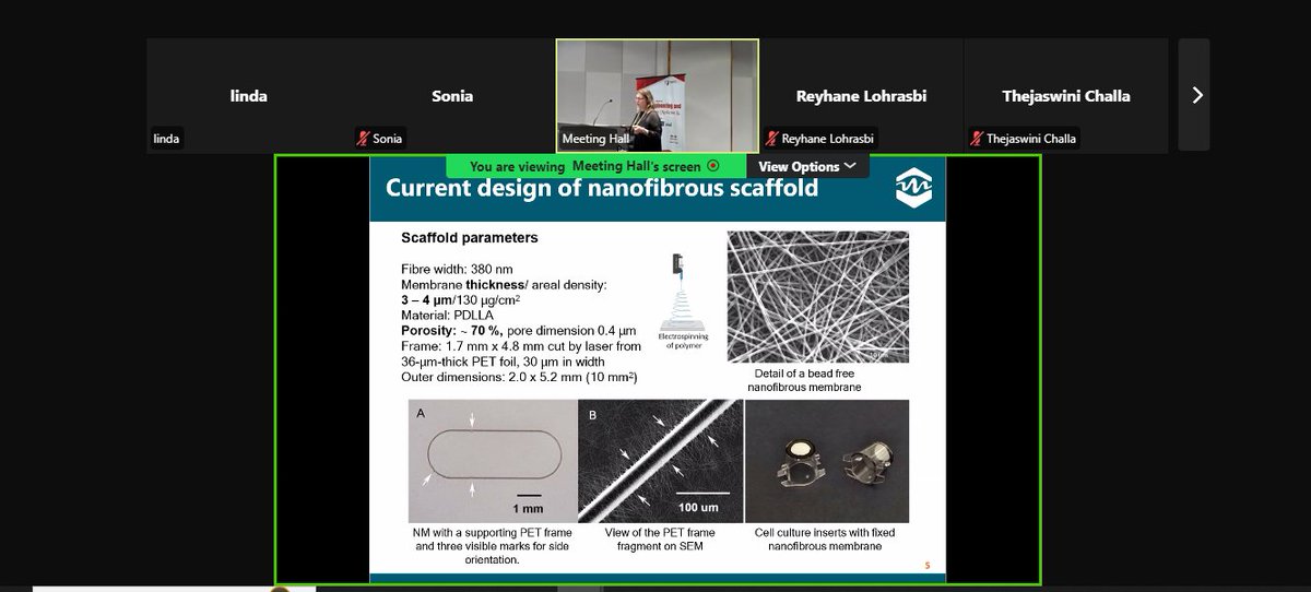TERMCevent's tweet photo. Join us at the @TERMCevent , organized by @magnus_group !
We are delighted to feature #HanaStudenovska , who is delivering a groundbreaking presentation on:
"Regeneration of the Eye via Ultrathin PDLLA-based Nanofibrous Membranes"
#TERMC2024 #tisueengineering https://t.co/QK4UQXgtFx