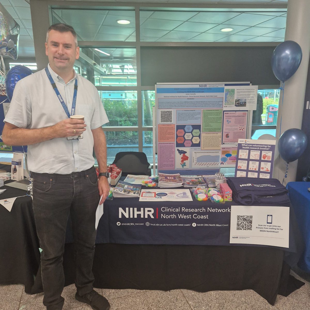 leeabullen's tweet photo. #EHUHRIshowcase @NIHRCRN_nwcoast here today at Edge Hill University, come say hi !👋 https://t.co/qaSAHVNq7t