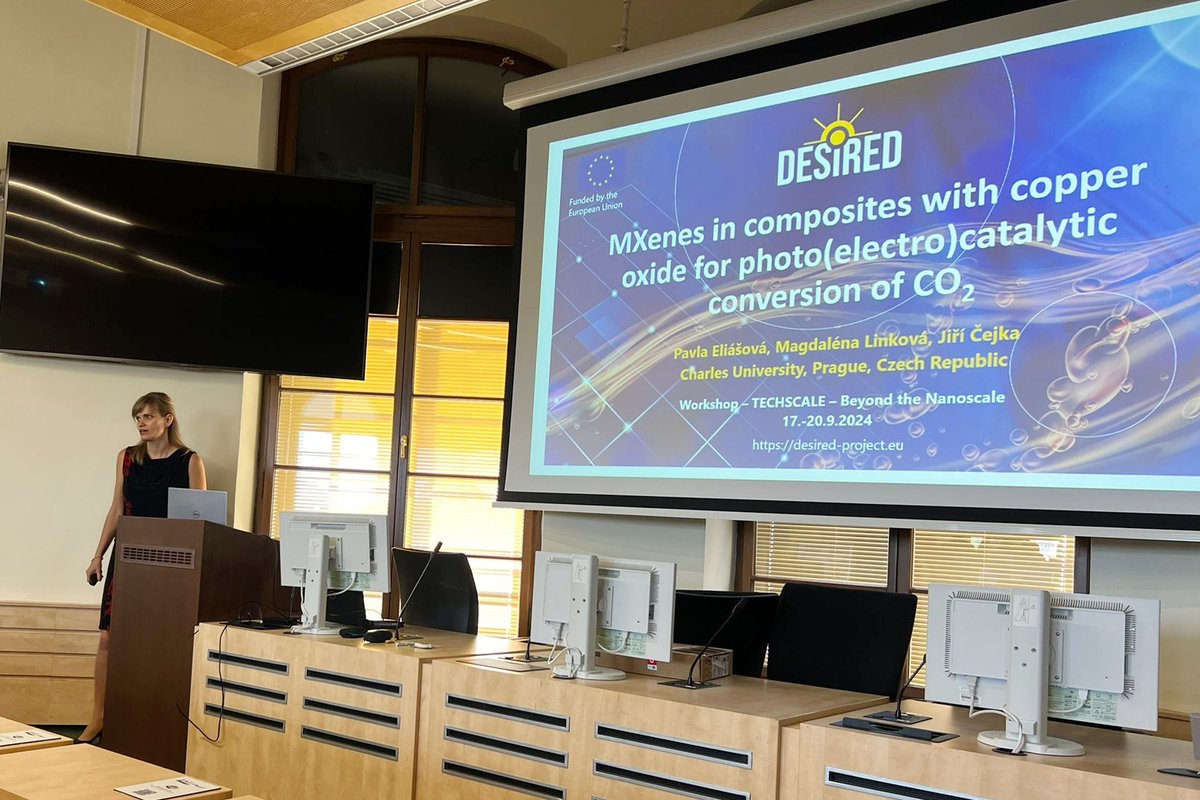 CatrinUP's tweet image. What's been discussed at today's TECHSCALE project workshop so far? Take a look at the photos! @UPOlomouc @PumeraGroup @UniKarlova @CEITEC_Brno @VUTvBrne @Future
#TECHSCALE #Workshop #Innovation