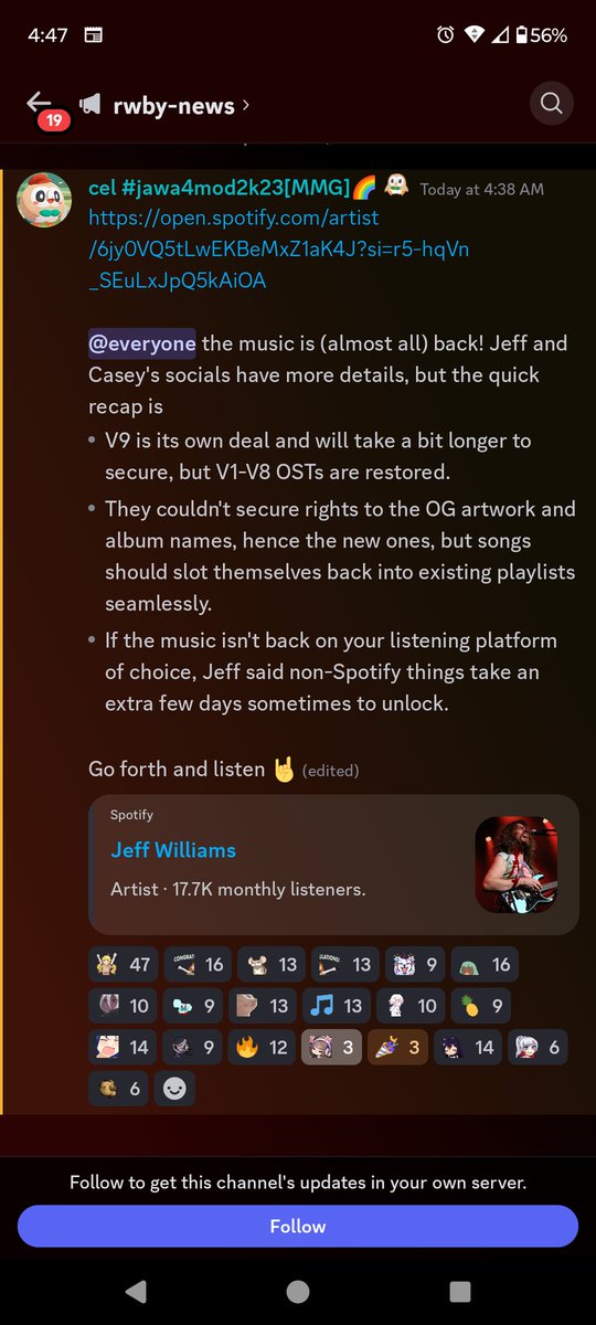 rtPyrrha's tweet image. From the rooster teeth discord: