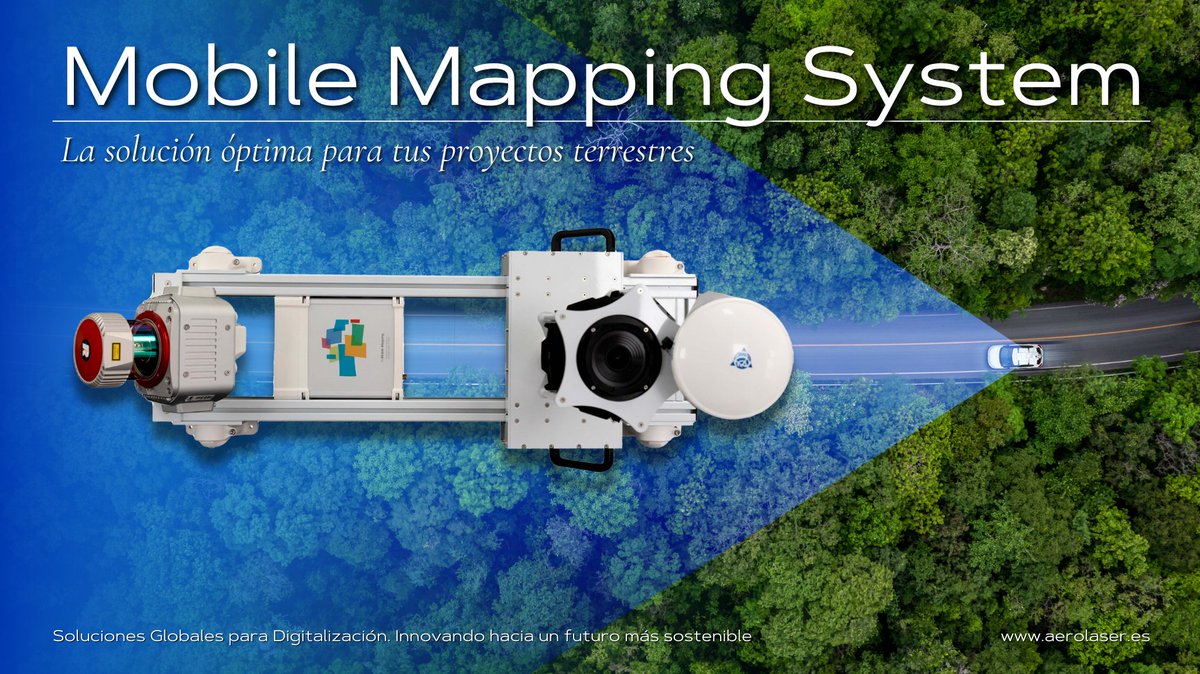 #AeMMS es nuestro sistema para Mobile Mapping, una solución para proyectos móviles terrestres con tecnología LiDAR y fotografía 3D, totalmente personalizable y configurable.

Lee más sobre este producto en 🔗aerolaser.es/sistemas/aemms/