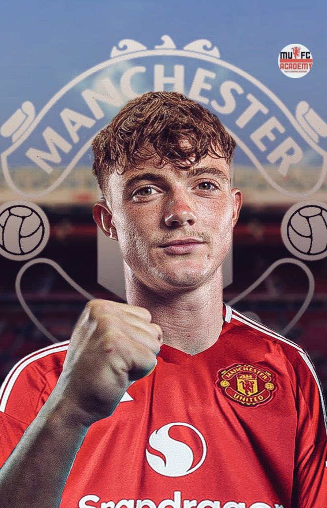 وقع مانشستر يونايتد رسميًا مع الموهبه الأسترالي جيمس أوفري البالغ من العمر 16 عامًا حيث يلعب ظهير أيمن ..