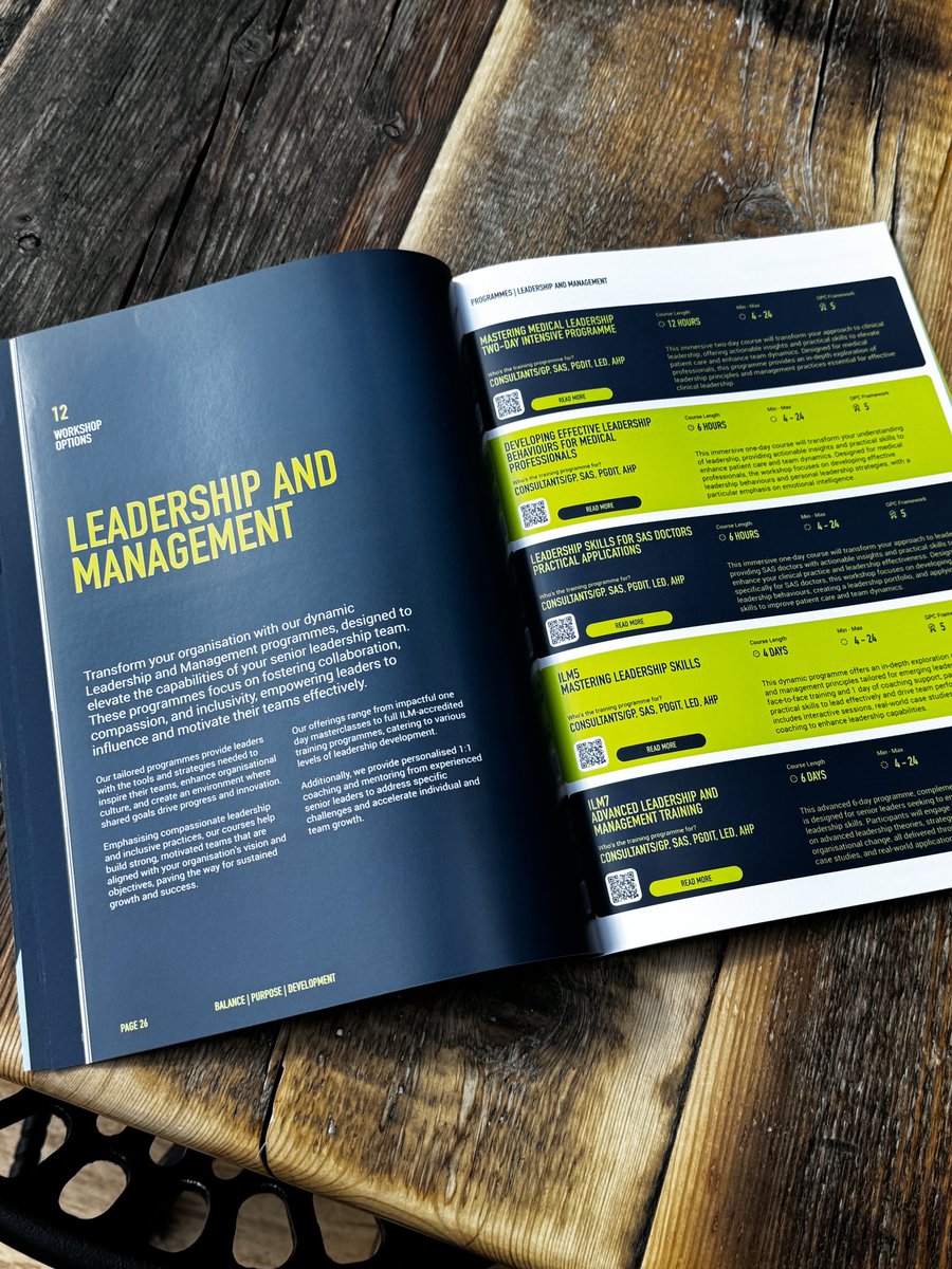 Its arrived in our New 2025 directory

We have an exciting offer blending our exiting workshops with new themes. 

Our goal is to help ALL doctors learn to control the balance, redefine their purpose and enhance their professional development

doctorstraining.com