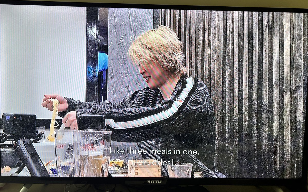 rebelscarnation's tweet photo. Jimin and Jungkook’s Are You Sure: travel vlog or mukbang show? 🤭😆 https://t.co/Lw0pMoJ75I