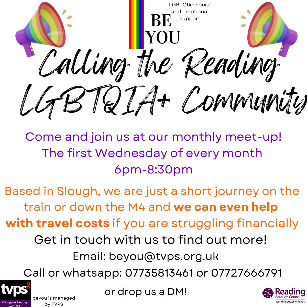 RecoveryCompass's tweet image. Alongside our next LGBT+Me social, join our friends BeYou for their next monthly LGBTQIA+ meet up on the 2nd October! While it is focused on celebrating queer identity, all is welcome for advise, support, and an opportunity to make new connections