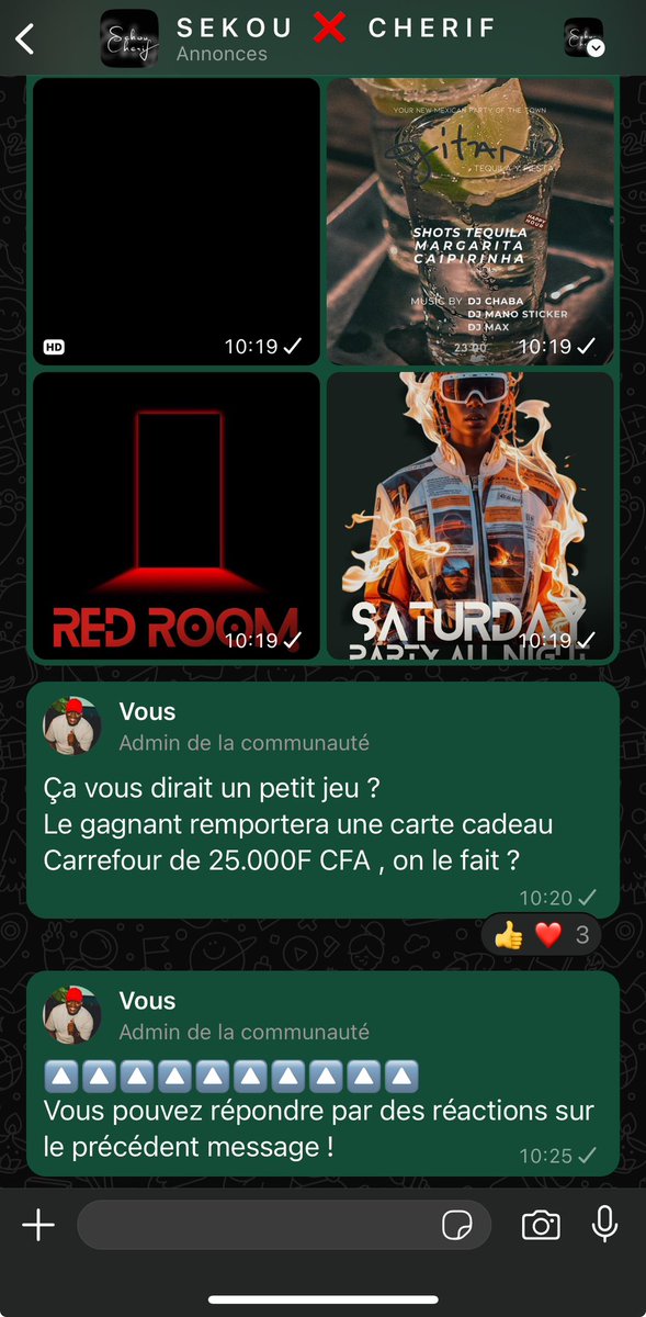 BuGaati's tweet photo. Ça va trql les gars ? 
J’ai créé une communauté WhatsApp pour partager mes activités événementielles et des bons plans .. 
cliquez sur ce lien si vous dit d’y adhérer 

🔽🔽🔽🔽🔽🔽🔽🔽🔽
https://t.co/yRLUVovpQt https://t.co/glaWwg8K3p