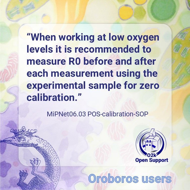 OroborosI's tweet image. Accurate calibration of polarographic oxygen sensors is key for high-resolution respirometry. 
Learn more: buff.ly/3ZYOGaW

#O2kOpenSupport #DatLab #mitochondria #chloroplasts