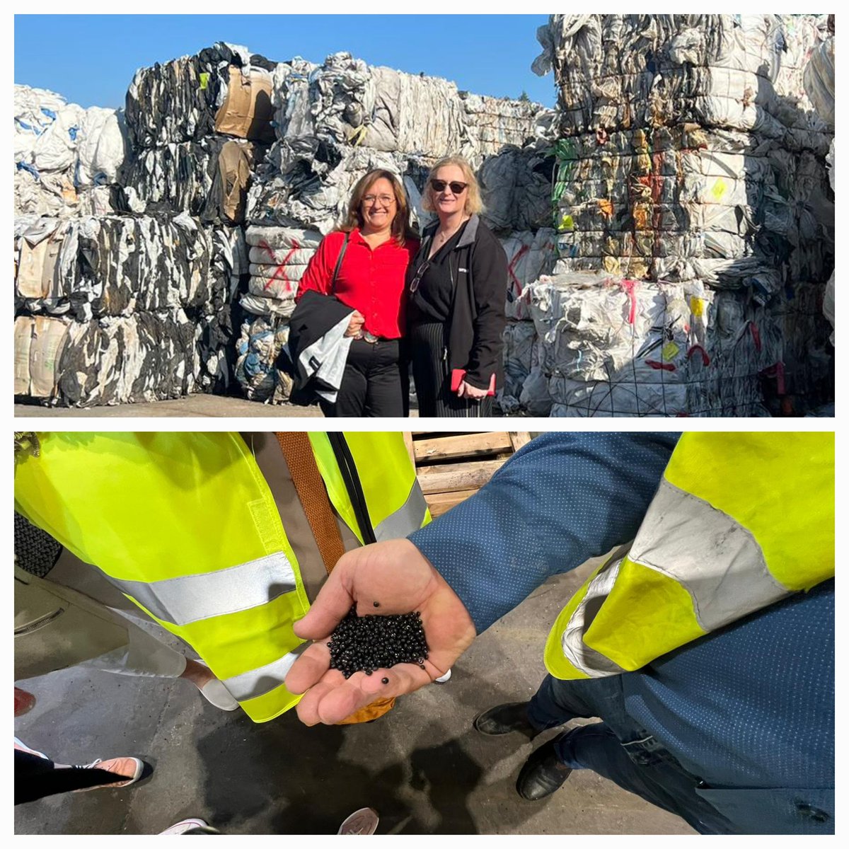 Aoifeps1's tweet image. The @URBACT_Ecocore #ecocore partners learning how #kekevamunicipality recycles plastics for reuse as they promote sustainability in the region @URBACT_IE @FCC_Econ_Dev @eclane08 @WesselBaden