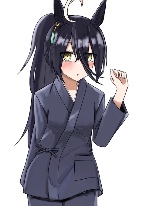 リクエストをいただいて描いたマンハッタンカフェ再掲1/2 