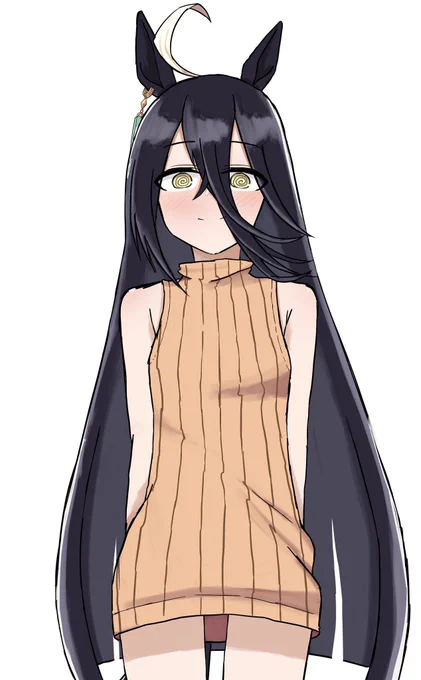 リクエストをいただいて描いたマンハッタンカフェ再掲1/2 