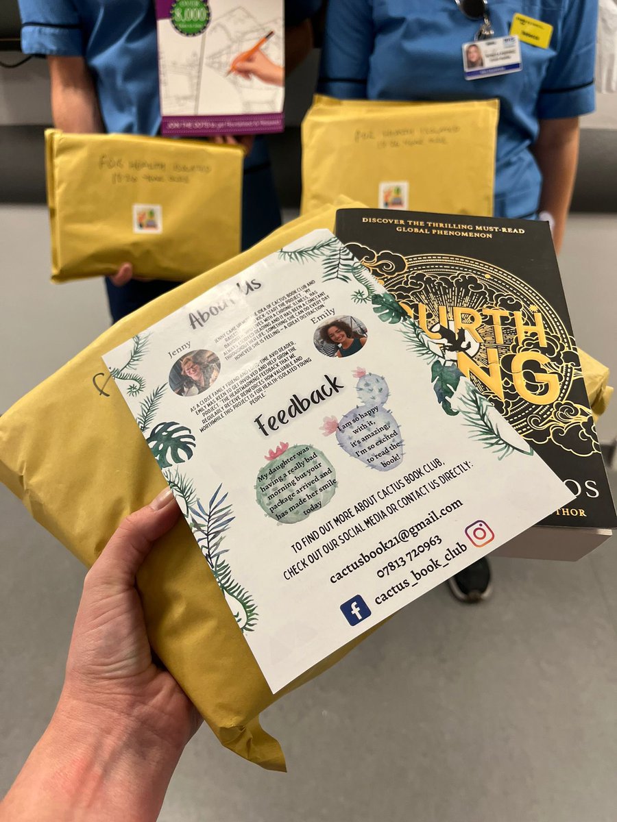 208ward's tweet image. Thank you very much to Cactus book club for the delivery of books today. 
Nice surprise for our patients. 🫶🏼