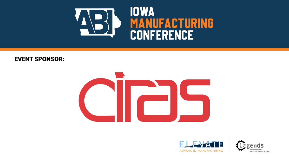 Elevate Iowa (@elevateia) on Twitter photo #IAMFGCON24 #Sponsor: Helping Iowa manufacturers thrive since 1963 <a href="/CIRAS_ISU/">CIRAS - Iowa State University</a> can bring you the resources to solve your toughest challenges. Reach out to our industry experts after the conference to discover how! ciras.iastate.edu/contact-us/
#CIRAS #IAMFGCON24 #Sponsor: Helping Iowa manufacturers thrive since 1963 <a href="/CIRAS_ISU/">CIRAS - Iowa State University</a> can bring you the resources to solve your toughest challenges. Reach out to our industry experts after the conference to discover how! ciras.iastate.edu/contact-us/
#CIRAS