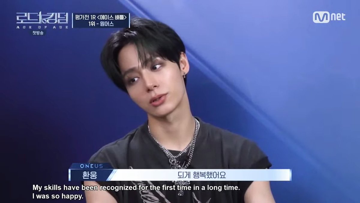 hun6ix's tweet photo. Estoy tan orgullosa de Hwanwoong, te mereces esto y mas 
#oneus #RoadToKingdom2 https://t.co/rZkH5BTpTN