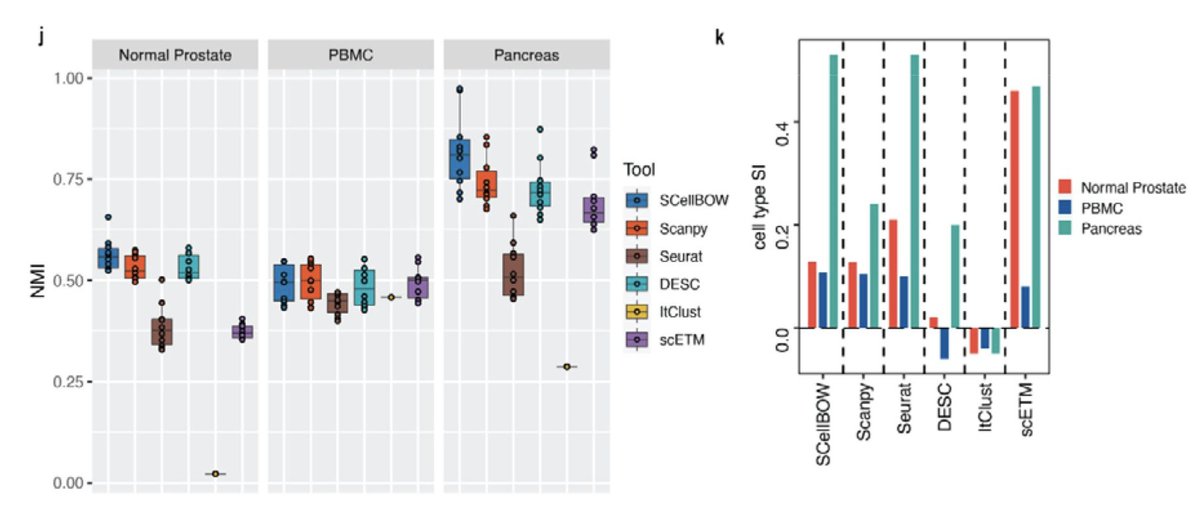 Lior Pachter (@lpachter) on Twitter photo In <a href="/Josephmrich/">Joseph Rich</a> et al. biorxiv.org/content/10.110…, we assessed the Seurat and Scanpy single-cell packages, finding that they produce very different results on standard analyses. A new paper in <a href="/eLife/">eLife - the journal</a> looking at clustering finds the same elifesciences.org/reviewed-prepr… In <a href="/Josephmrich/">Joseph Rich</a> et al. biorxiv.org/content/10.110…, we assessed the Seurat and Scanpy single-cell packages, finding that they produce very different results on standard analyses. A new paper in <a href="/eLife/">eLife - the journal</a> looking at clustering finds the same elifesciences.org/reviewed-prepr…