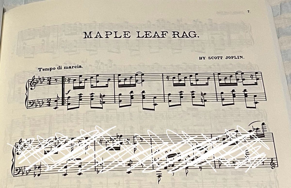 YurikoPiano's tweet photo. 衝動買いした
三連休に弾く!
#MapleLeafRag
#scottjoplin
#角野隼斗アンコール https://t.co/rfryJ8Ij12