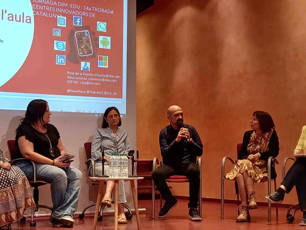 Fundació Tr@ms (@ftrams) on Twitter photo Participem a la taula rodona "innovació educativa a Catalunya" a la 14ena jornada de la xarxa educativa DIM-EDU a <a href="/CIC_BTX/">CIC batxillerats</a> Participem a la taula rodona "innovació educativa a Catalunya" a la 14ena jornada de la xarxa educativa DIM-EDU a <a href="/CIC_BTX/">CIC batxillerats</a>