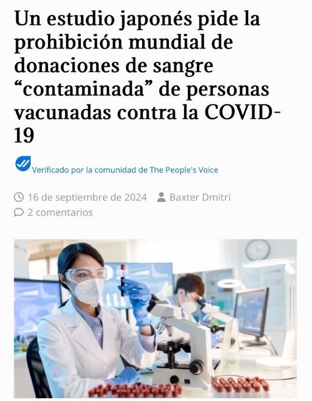 📢 "LOS NO VACUNADOS SALVARÁN A LA HUMANIDAD" Palabras proféticas de Luc Montagnier que se cumplen. 
👉 No + #Agenda2030 💉💀
👉 No + gobiernos títeres 🤡
#DocFiles