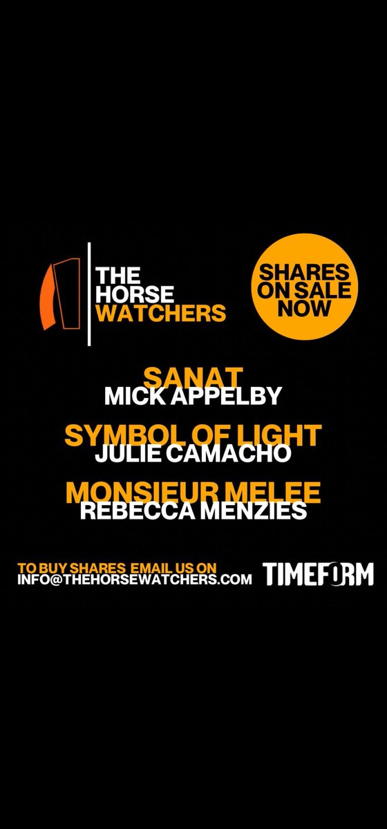 NEW SHARES AVAILABLE 
Email: info@thehorsewatchers.com