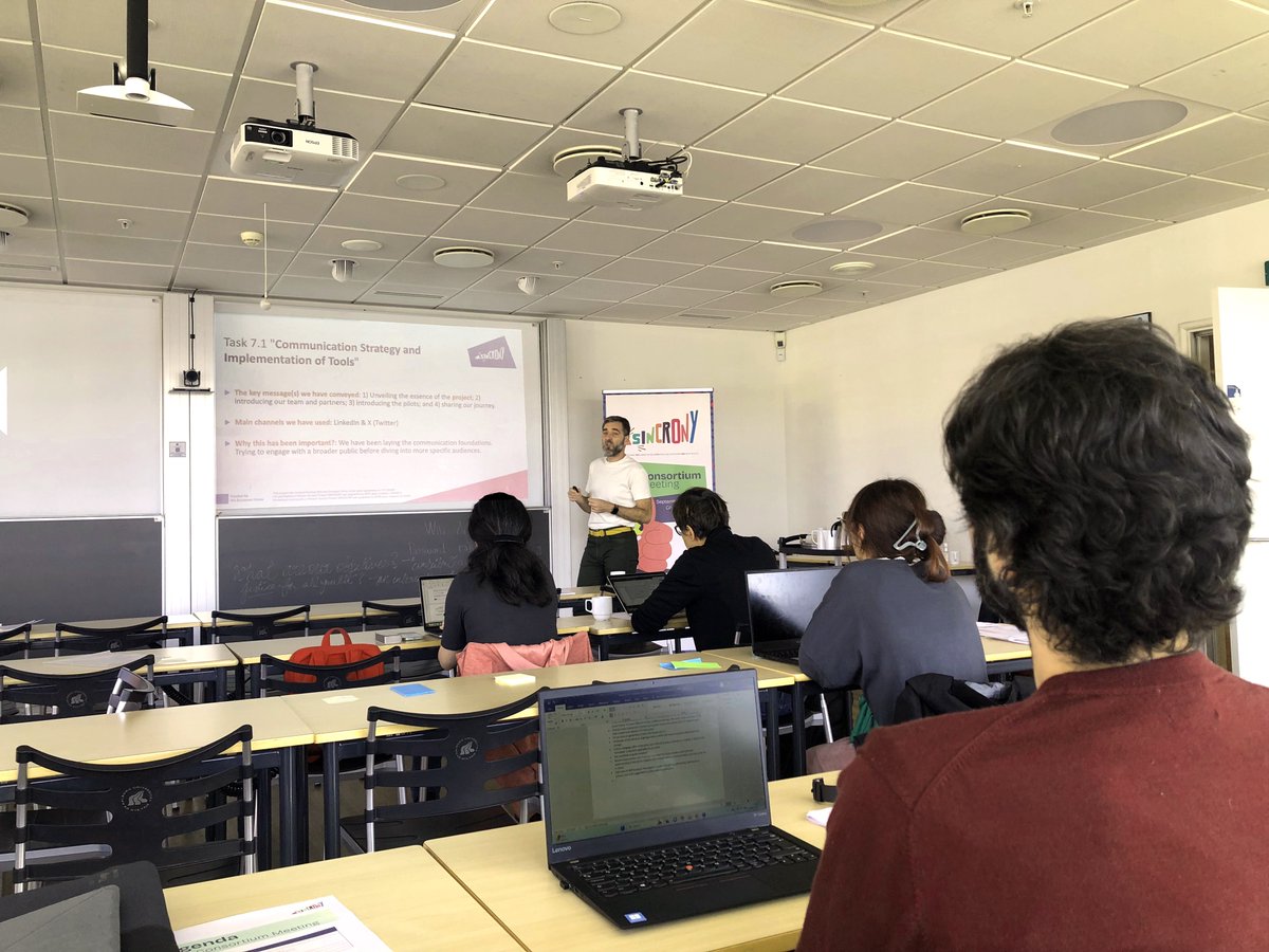 We_Do_Projects's tweet image. 🔑Effective Communication, Dissemination &amp;amp; Exploitation are key to project impact maximization!

At @SINCRONY_PROJECT in Copenhagen, our @We_Do_Projects  team shared key insights on this.

🫴It’s about sharing throughout the process

More of @SINCRONYEU at sincronyproject.eu