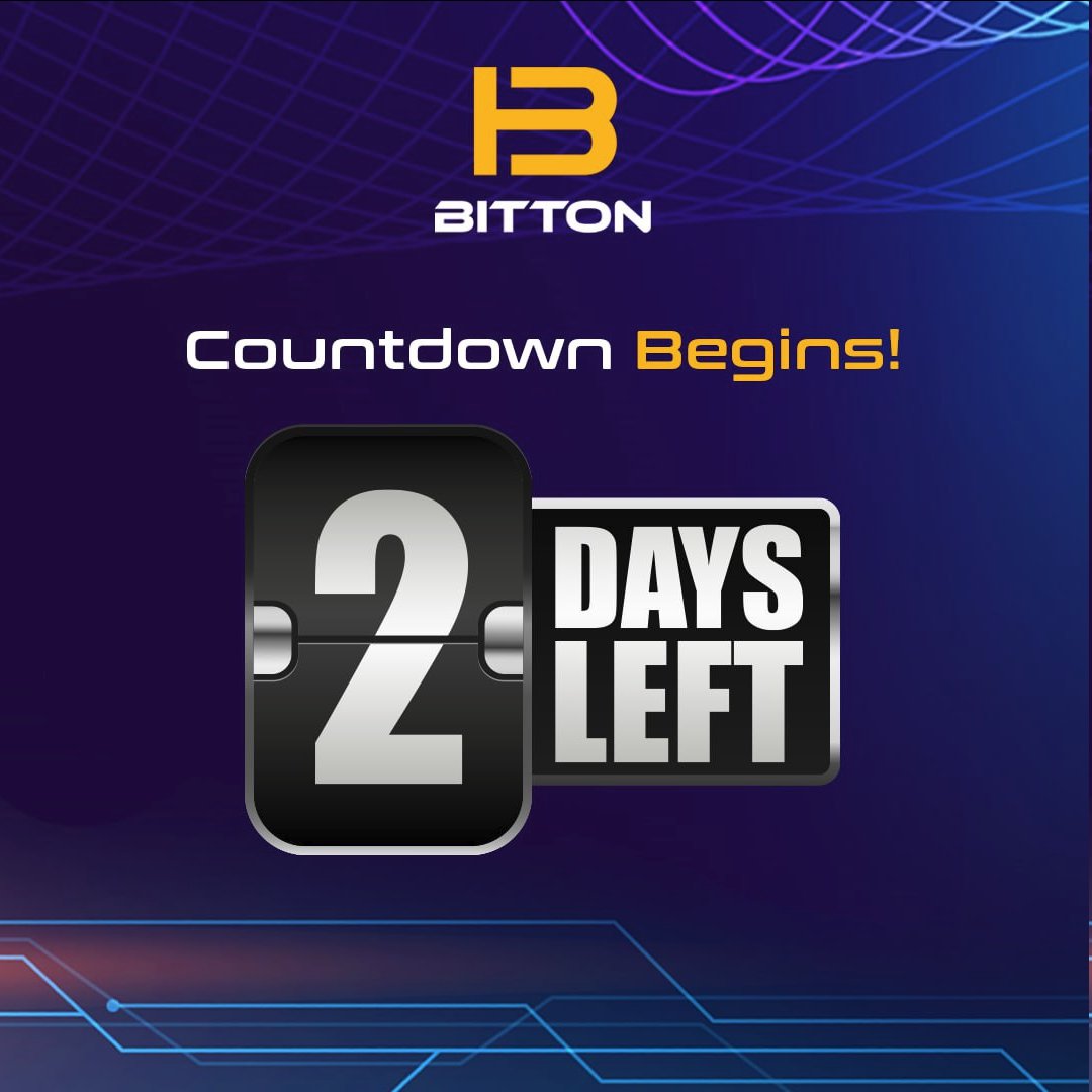 🚨 2 Days Left! Almost There!

🏆 About Us: At Bitton, we value every player contributing to the growth of our platform. That’s why we frequently run giveaways, where any participant has the chance to win rewards, regardless of their NFT level or how often they use the app!

💬