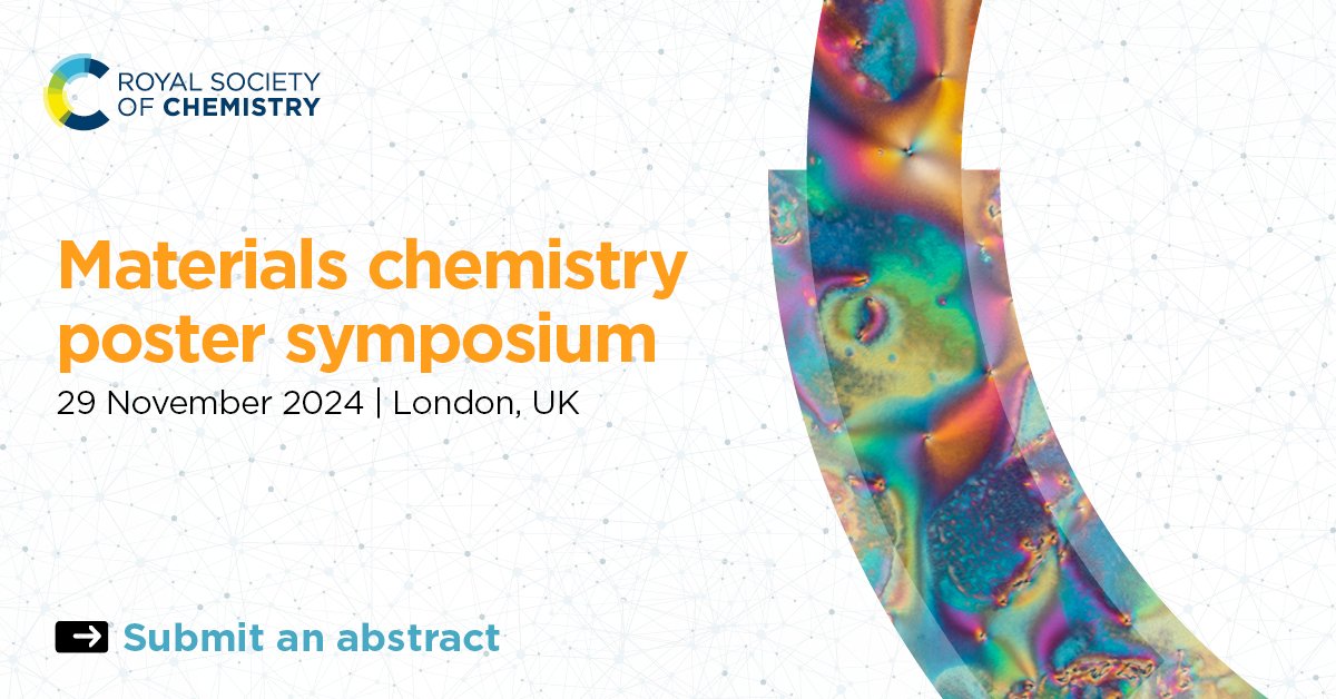 J. Mater. Chem. family (@jmaterchem) on Twitter photo Submit an abstract for this year’s Materials chemistry poster symposium by 23 Sept! Meet <a href="/JMaterChem/">J. Mater. Chem. family</a> Editor Rose Wedgbury at the event.
Find out more: rsc.li/materials-post… Submit an abstract for this year’s Materials chemistry poster symposium by 23 Sept! Meet <a href="/JMaterChem/">J. Mater. Chem. family</a> Editor Rose Wedgbury at the event.
Find out more: rsc.li/materials-post…
