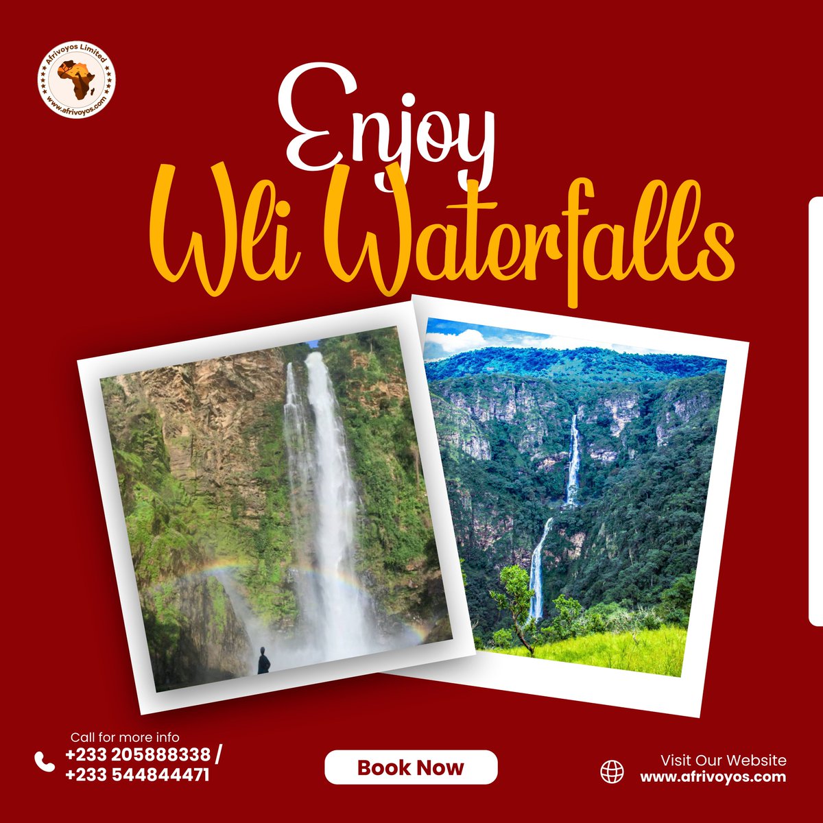 afrivoyos's tweet photo. Join us as we explore the stunning Wli Waterfalls, the highest in West Africa! Nestled in the heart of Ghana, this breathtaking destination offers a perfect blend of adventure and tranquility.

#afrivoyos #wliwaterfalls #exploreghana #naturelovers #adventureawaits #travelwithus https://t.co/9GYqrUsVna