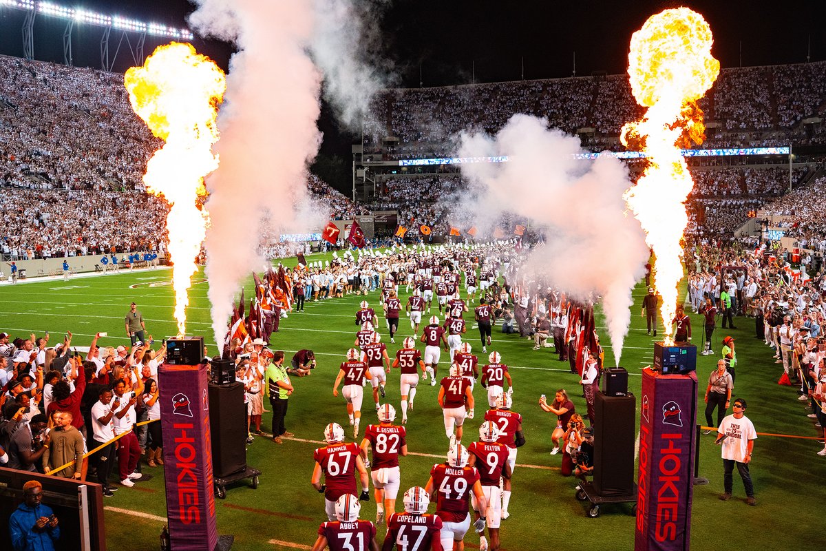 No more rumors. <a href="/Metallica/">Metallica</a> is coming to Virginia Tech. ⚡️

Metallica has confirmed that its record-breaking M72 World Tour will be extended into a third year, including their first-ever visit to Lane Stadium.

Details ➡️ hokiesports.com/metallica
