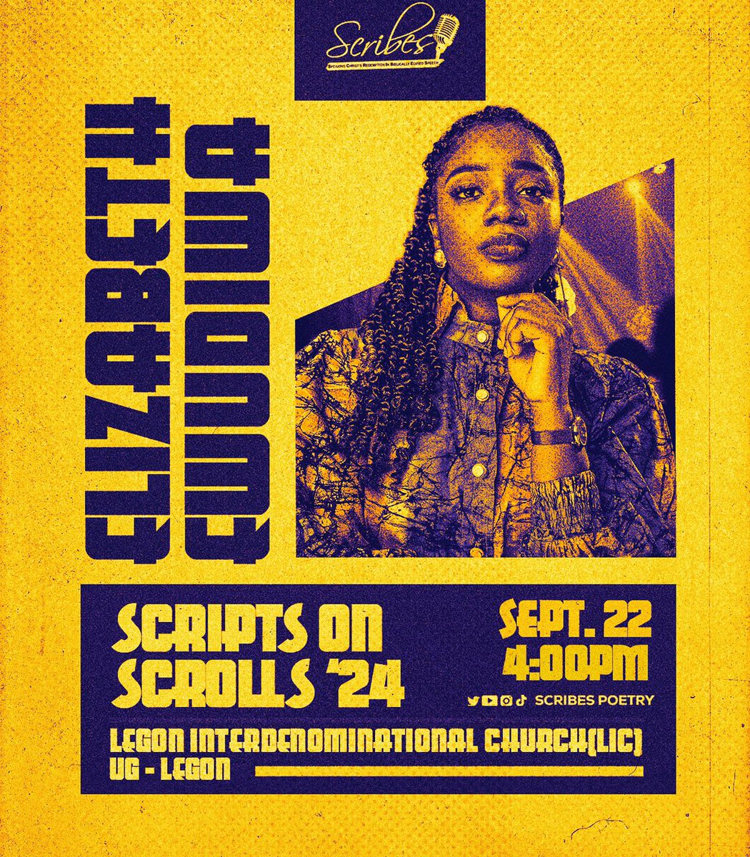 scribes_global's tweet photo. This year, we are celebrating these incredible women in poetry—honoring their voices, stories, and contributions to the art form.

Register to join us for an awesome evening of poetry and music. It's free!

https://t.co/fa3ewFp8ss

#SOS24 https://t.co/bH7wYNDi3t