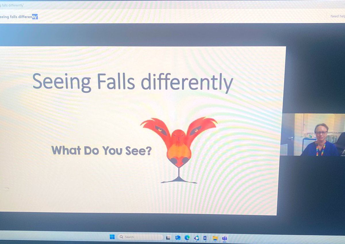 Falls Awareness Week!
👁️👁️
2nd Webinar regarding vision &amp; falls.

How often do we skim over ‘cataracts/ glaucoma / macular degeneration’ etc on our patients’ handover?

THINK: What extra support do patients with a visual condition need in order to keep them safe from falling?💡