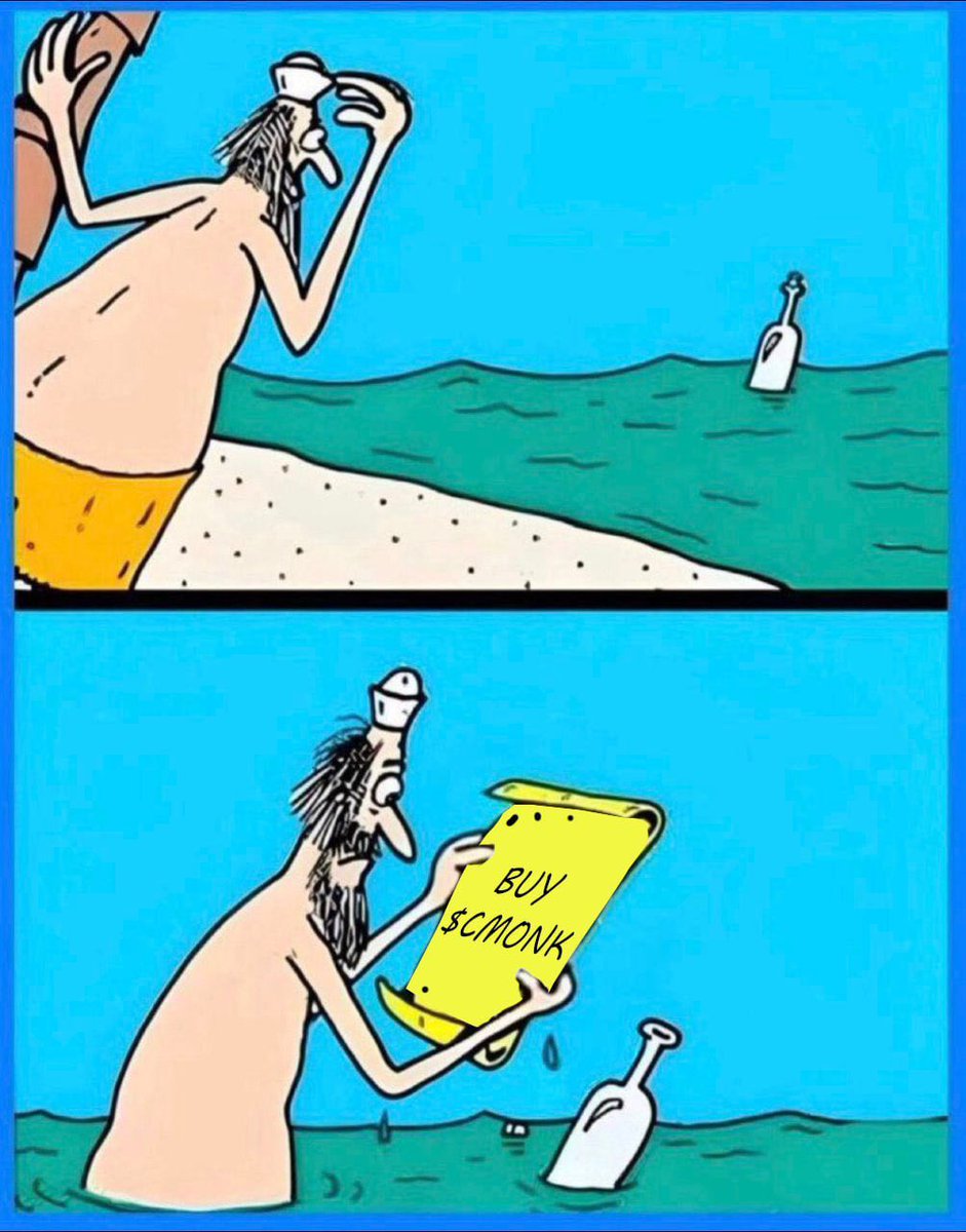 When you lost your way, buy $CMONk
#memecoin2024 #1000xgem2024