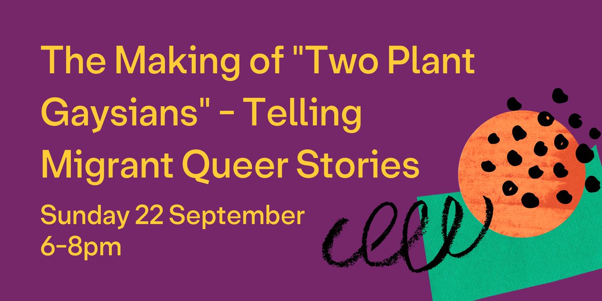 Come and peek behind the curtains of Ghost and John's "Two Plant Gaysians" this Sunday at the Centre! Book your tickets now! outsavvy.com/event/21826/th…