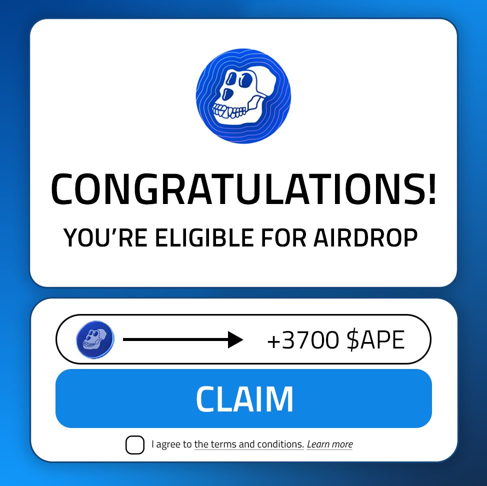 xmayeth's tweet image. Yuga Labs Airdrop will be HUGE!

Now is the best time to create $APE eligible wallets.

Cost: $0
Time: 7 min
Potential: $3k+

Dive into the step-by-step video guide🧵👇