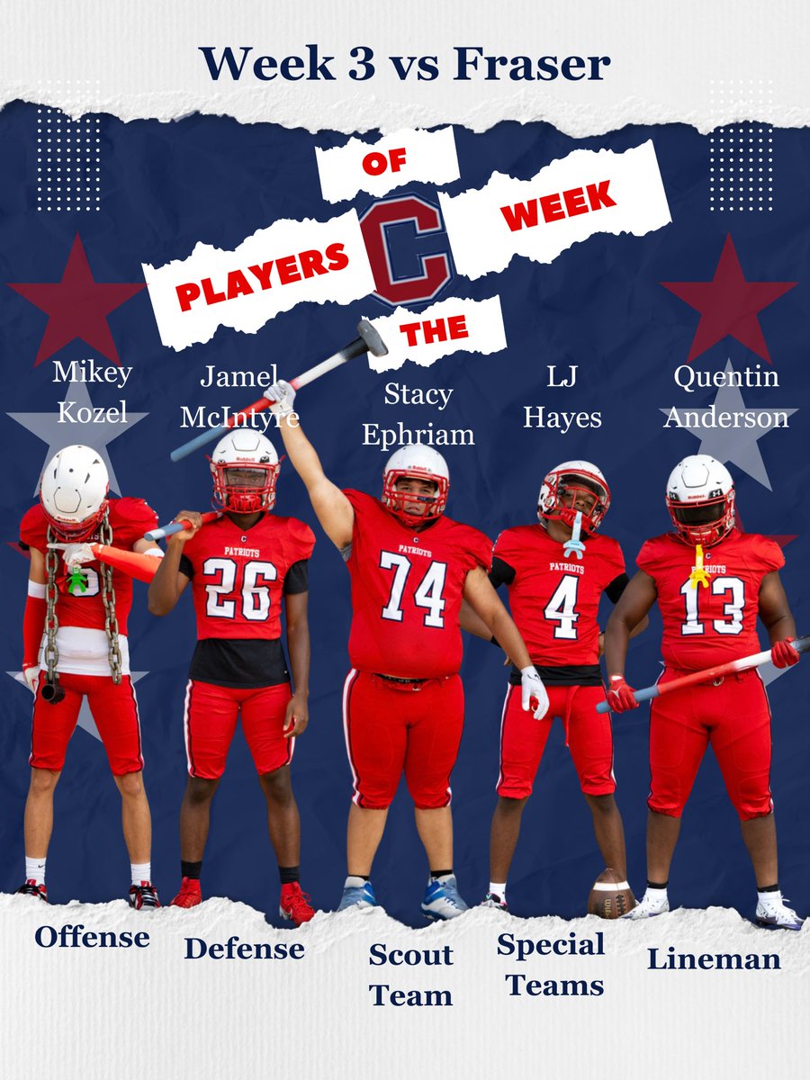 Cousino Patriots Football (@gopatsgo) on Twitter photo 
