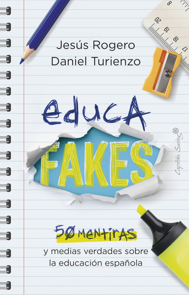 peralias's tweet photo. Reseña | Educa FAKES (50 mentiras y medias verdades sobre la educación española) @Dani_Turienzo @jesusrogero https://t.co/IQlwPfwpuj a @peralias en @diarioeduca #LibroRecomendable https://t.co/54v88omQhV
