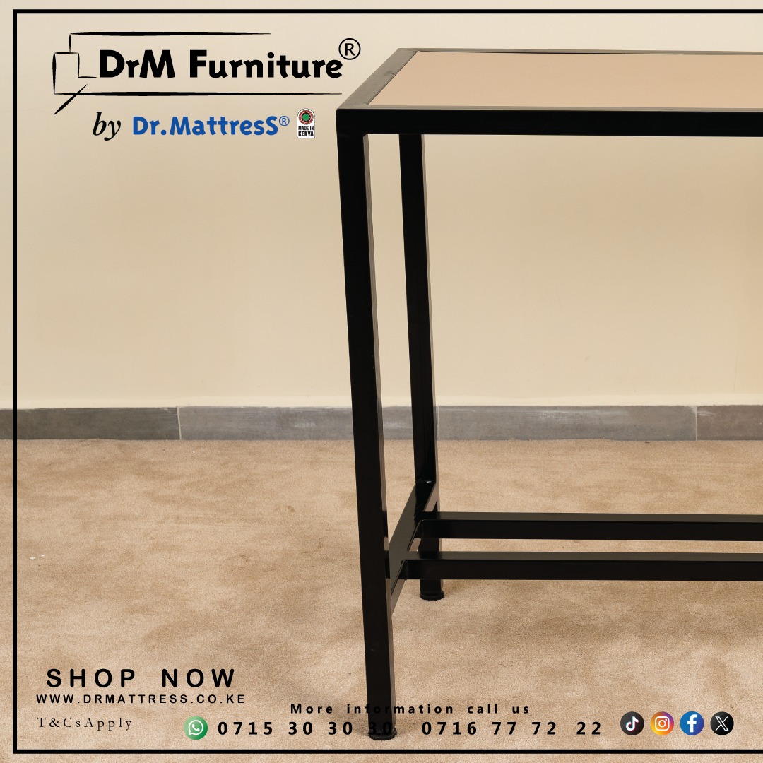 dr_mattress's tweet image. Setting the standard for sophisticated Counter Table. 

Now available with up to 25% off.
✅Counter Table WAS KES 17,820 NOW KES 13,365

📍Our Locations Countrywide: bit.ly/3JJi66p

☎For Enquiries: +254 715 30 30 30

#DrMFurniture #DesignInFocus #DesignDefined…