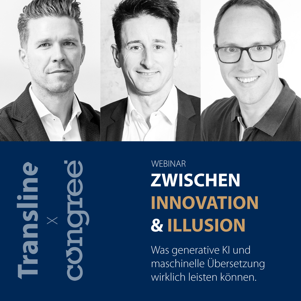 Web-Event
📅 09. Oktober 2024 // 10:00 Uhr
/// Was können generative KI und maschinelle Übersetzung wirklich leisten?
 
✔ Jetzt kostenlos anmelden 👉 transline.de/events-und-tra…