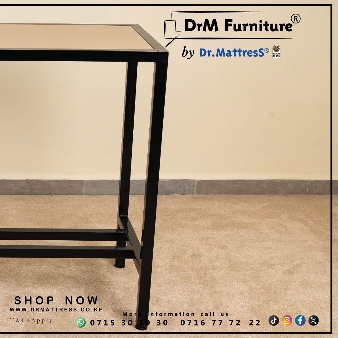 dr_mattress's tweet image. A Counter table that defines your dining space with style. 

Now available with up to 25% off.
✅Counter Table WAS KES 17,820 NOW KES 13,365

📍Our Locations Countrywide: bit.ly/3JJi66p

☎For Enquiries: +254 715 30 30 30

#DrMFurniture #DesignInFocus #DesignDefined…