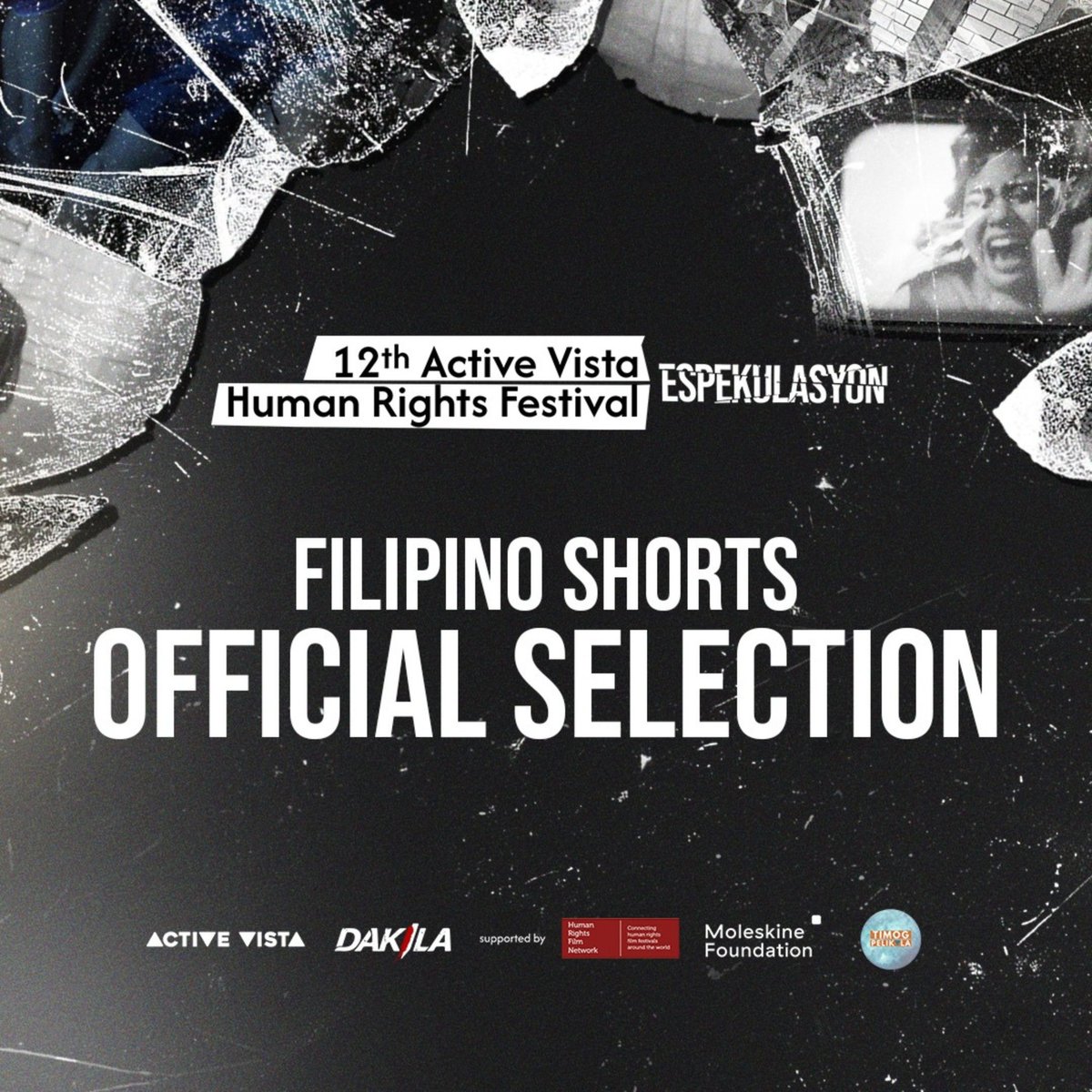 timogpelikula's tweet photo. 🙌 Congratulations to the creators of these 8 short films! Watch the selected films for this year’s FRAMES: Filipino Shorts here in the South, as part of the 12th Active Vista Human Rights Festival: Espekulasyon.

Reg: https://t.co/E0szKxdjxI.
#AVFEST2024 #TimogPelikula https://t.co/k2CpgfyyCU