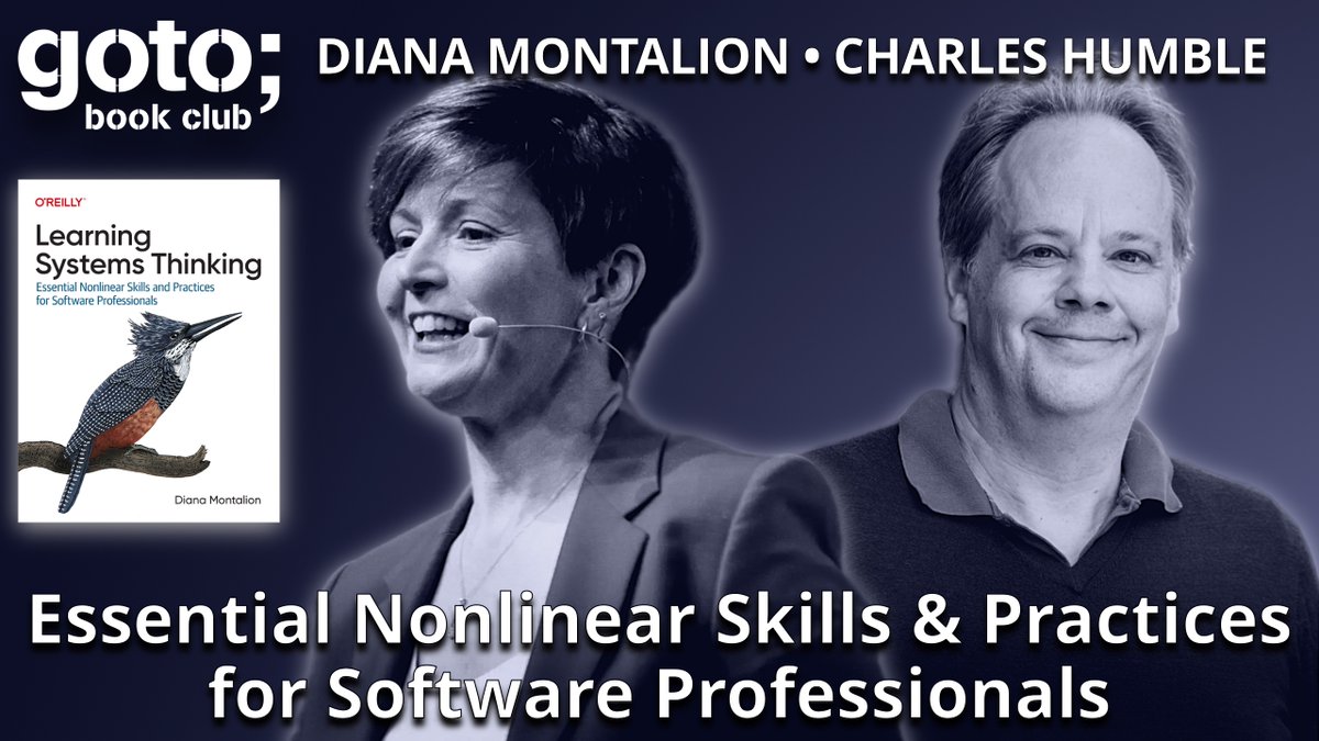GOTO (@gotocon) on Twitter photo Discover <a href="/dianamontalion/">Diana Montalion 🌻 @diana@hachyderm.io</a>’s insights on systems thinking and overcoming hierarchical challenges in tech with @charleshumble . Essential read for anyone driving change in complex environments. youtu.be/m7cWdYVAzX0?li… Discover <a href="/dianamontalion/">Diana Montalion 🌻 @diana@hachyderm.io</a>’s insights on systems thinking and overcoming hierarchical challenges in tech with @charleshumble . Essential read for anyone driving change in complex environments. youtu.be/m7cWdYVAzX0?li…