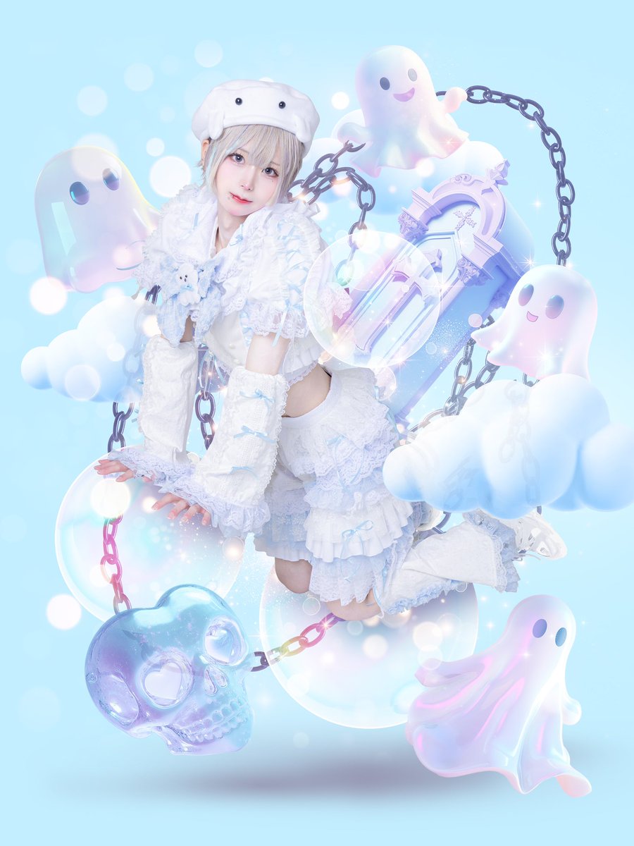 「デザインしました!メンズとは思えない可愛さ!!#Poltergeist#コラージ」|カズシフジイ-ENISHI-のイラスト