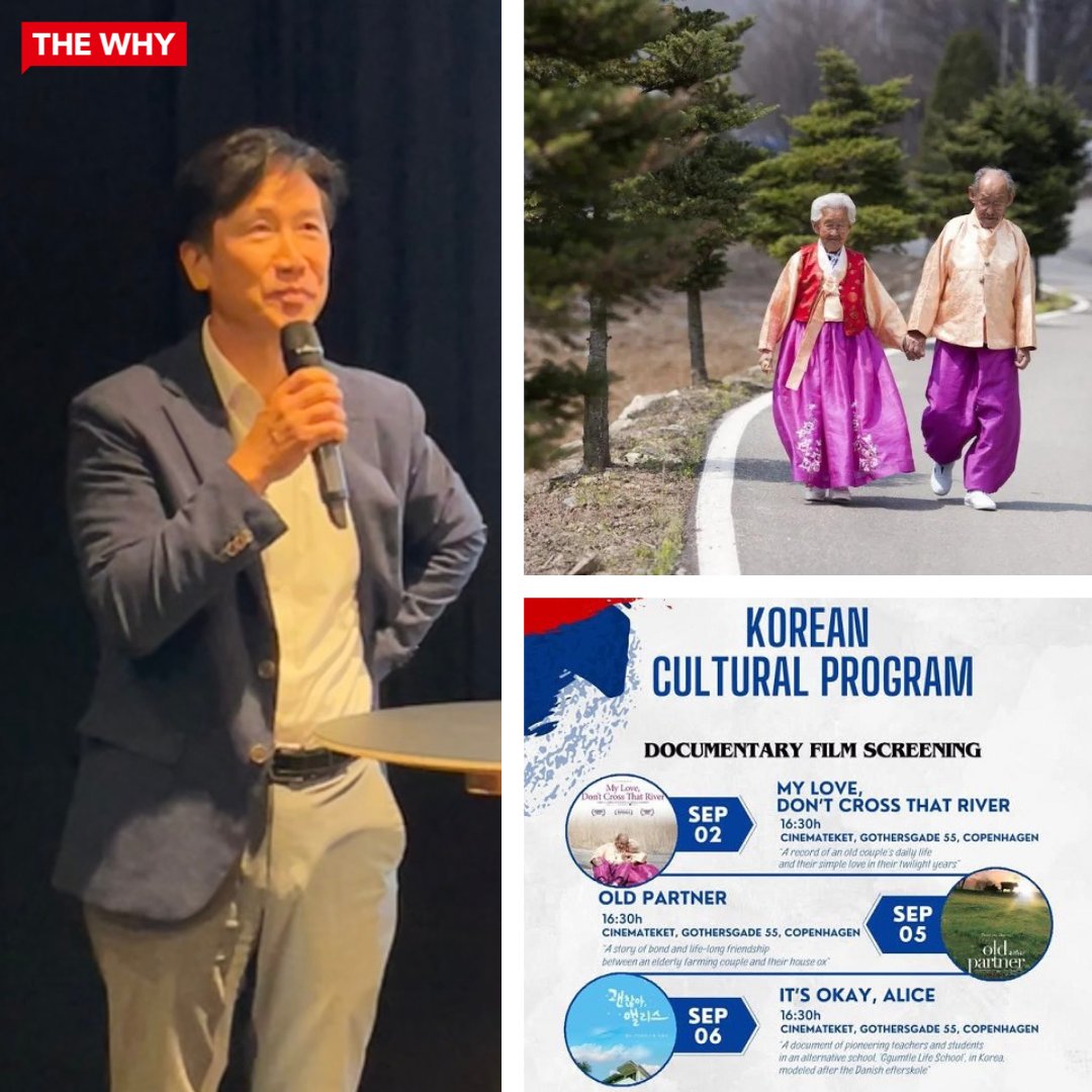 THE WHY Foundation (@thewhyfound) on Twitter photo A special thank you to the Korean Embassy in Denmark, <a href="/korembdk/">Embassy of Korea in Denmark 주덴마크한국대사관</a>, for joining us in sharing the power of documentaries with the screening of ‘My Love, Don’t Cross That River’ at the @cinemateket, as part of the #2024KoreanCulturalProgram. A special thank you to the Korean Embassy in Denmark, <a href="/korembdk/">Embassy of Korea in Denmark 주덴마크한국대사관</a>, for joining us in sharing the power of documentaries with the screening of ‘My Love, Don’t Cross That River’ at the @cinemateket, as part of the #2024KoreanCulturalProgram.