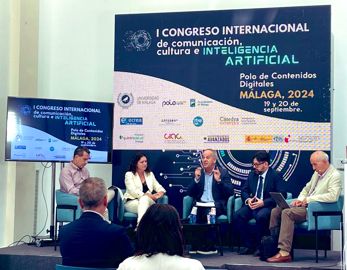 MarΓa del Mar RamΓrez Alvarado (@marramirez) on Twitter photo Orientar la #IA: construcciΓ³n del conocimiento, reflexiones, brechas, regulaciΓ³nβ¦
I Congreso Internacional de ComunicaciΓ³n, Cultura e Inteligencia Artificial <a href="/PoloDigitalMLG/">Polo Nacional de Contenidos Digitales</a> #MΓ‘laga.
<a href="/bellapalomo/">Bella Palomo</a> <a href="/carloseliasuc3m/">CARLOS ELIAS</a> <a href="/eborgesrey/">πΌπππͺ πΉπ π£πππ€ βππͺ</a> <a href="/xoselopezgarcia/">xose lopez. garcia</a> <a href="/MigueldeAguile1/">Miguel de Aguilera</a> <a href="/InfoUMA/">Universidad de MΓ‘laga</a> Orientar la #IA: construcciΓ³n del conocimiento, reflexiones, brechas, regulaciΓ³nβ¦
I Congreso Internacional de ComunicaciΓ³n, Cultura e Inteligencia Artificial <a href="/PoloDigitalMLG/">Polo Nacional de Contenidos Digitales</a> #MΓ‘laga.
<a href="/bellapalomo/">Bella Palomo</a> <a href="/carloseliasuc3m/">CARLOS ELIAS</a> <a href="/eborgesrey/">πΌπππͺ πΉπ π£πππ€ βππͺ</a> <a href="/xoselopezgarcia/">xose lopez. garcia</a> <a href="/MigueldeAguile1/">Miguel de Aguilera</a> <a href="/InfoUMA/">Universidad de MΓ‘laga</a>