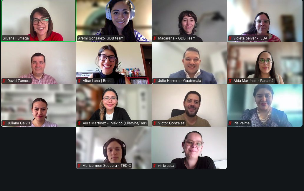 databarometer's tweet image. #Meettheresearchers

Data collection for the 2nd edition of the GDB kicked off with training of 43 country researchers that will work with our regional partners, @ildalatam, @ldriafrica with the support of the @caribopeninst to collect data for the #databarometer in 43 countries.