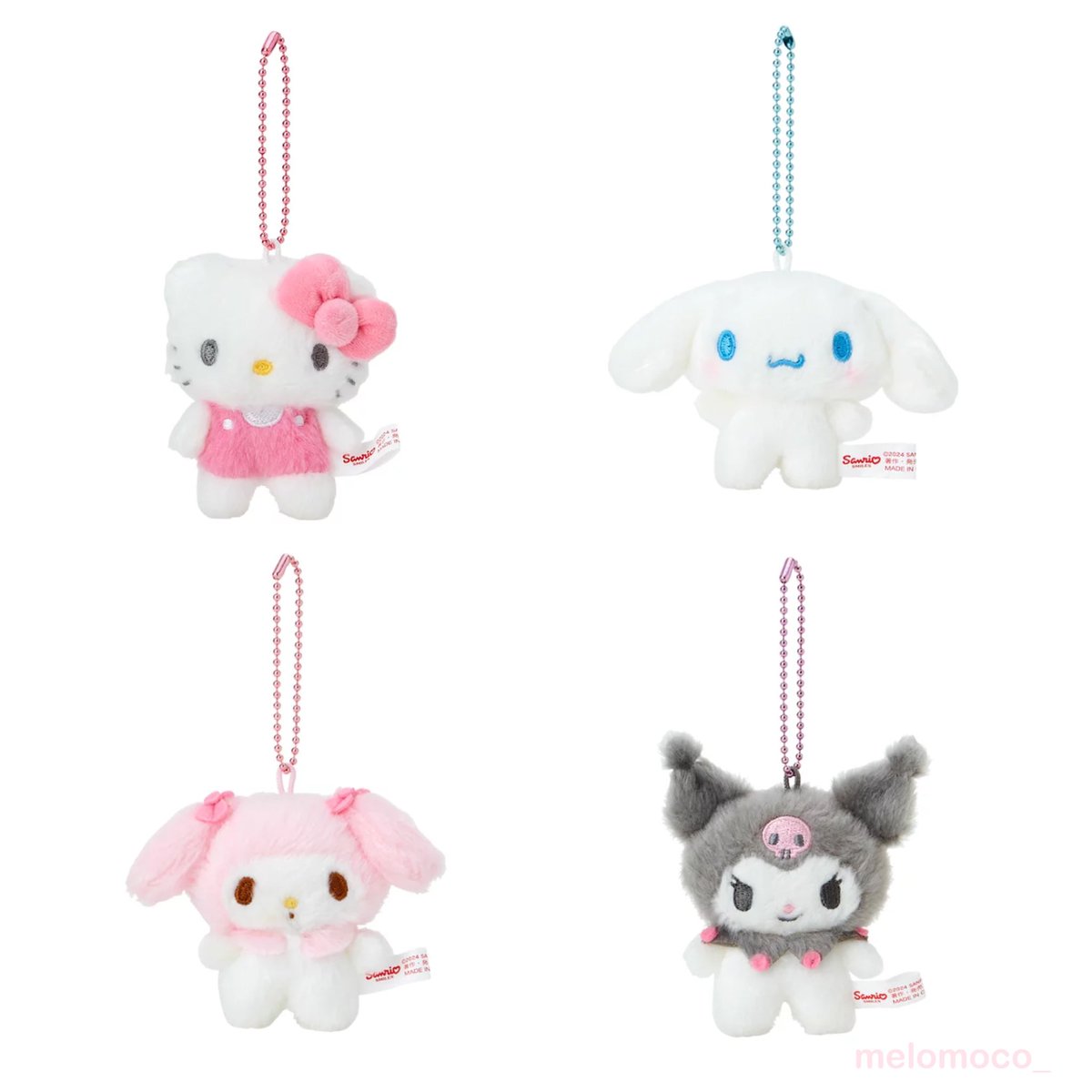 🎀PRE Sanrio jp Pitatto friends💓
พวงกุญแจตุ๊กตา 8cm ด้านหลังเป็นเข็มกลัด

💖430 มัดจำ 200

✈️ส่งกลับแอร์
💌 eco 35 ems 50
#ตลาดนัดsanrio