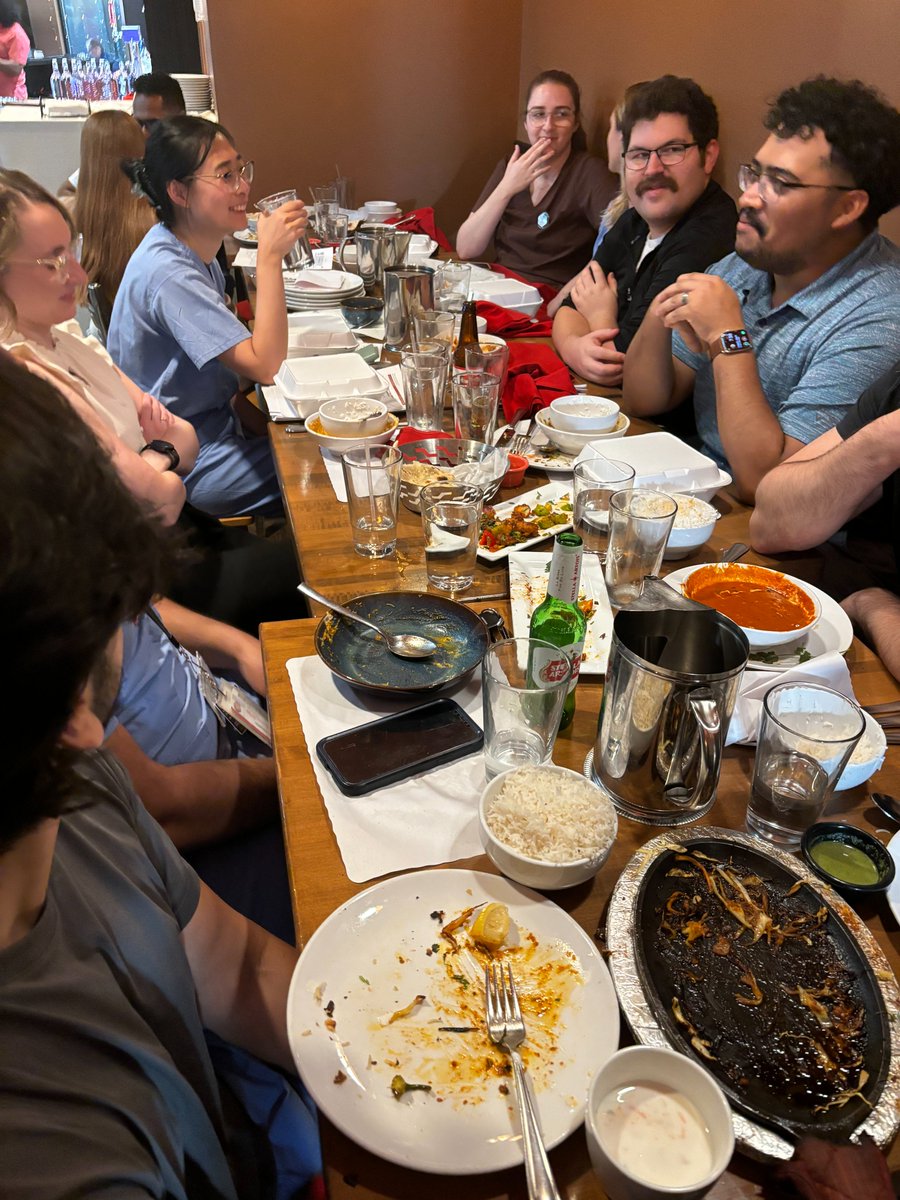 Rising turnout at <a href="/UofLRadiology/">Louisville Radiology</a>  IR journal club last night to discuss new algorithms in management of spontaneous intramuscular hemorrhages! #IR #RadRes