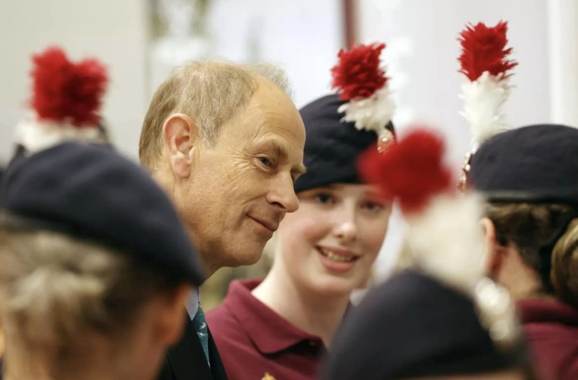 VixsterG's tweet photo. Can you keep a secret?  Well we can and look who came to visit our little corner of DofE in beautiful Northumberland yesterday! So proud to be able to share my cadets success and passion for DofE with HRH! #DofE #EveryCadet #ACF @ArmyCadetsUK @ACFADofE @DofENorth  @ColCadetsACF https://t.co/243JklwfMN