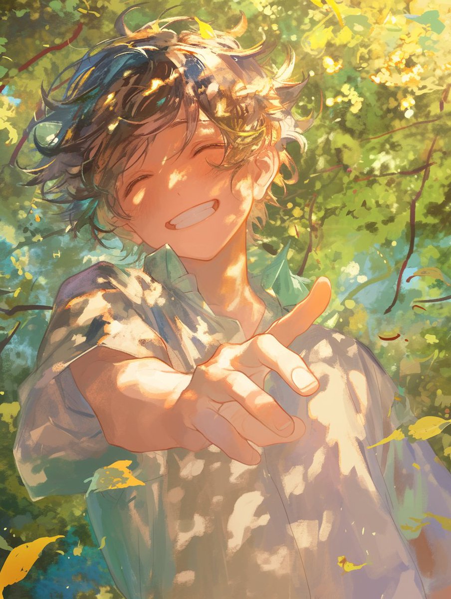 #AIイラスト　#AIイケメン部
さぁ、一緒に行こうっ