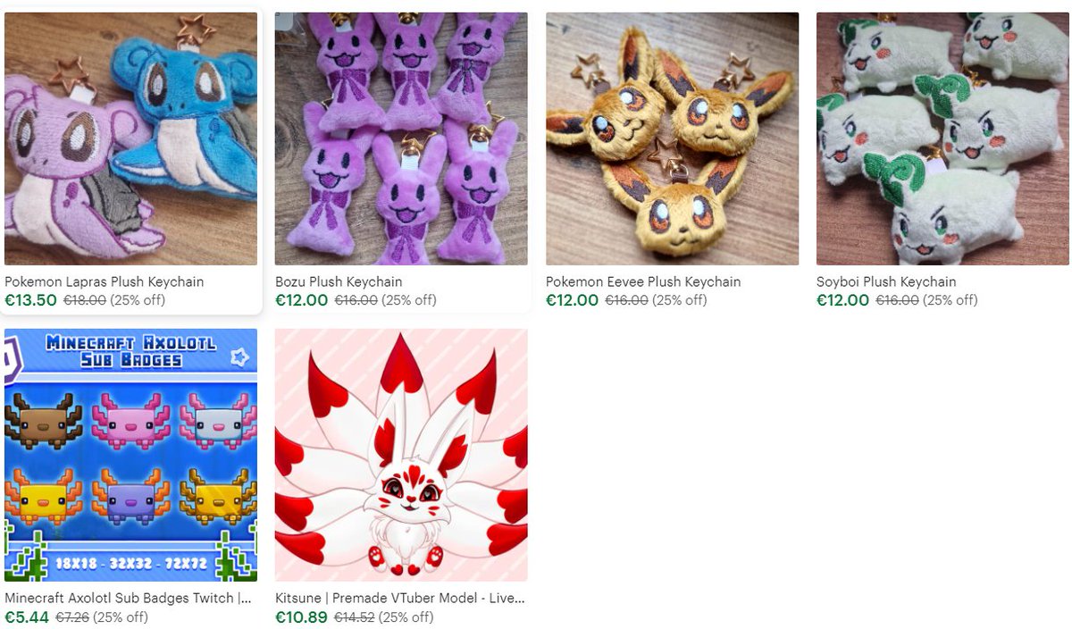 I'm back from surgery! Everything went well and I'm recovering fairly well 😊
In other news, I have updated my Etsy shop and there is currently a 25% discount happening! ✨
amymationsstudios.etsy.com