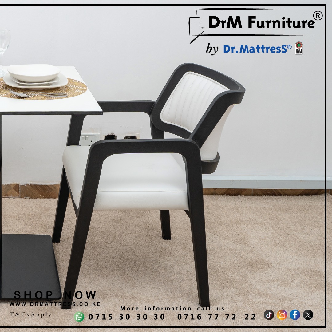 dr_mattress's tweet image. Designed to make a statement. 

Now available with up to 25% off.
✅Belmon Chair WAS KES 35,600 NOW KES 26,700
✅Dining Table WAS KES 49,700 NOW KES 37,275

📍Our Locations Countrywide: bit.ly/3JJi66p

☎For Enquiries: +254 715 30 30 30

#DrMFurniture #BelmonCollection
